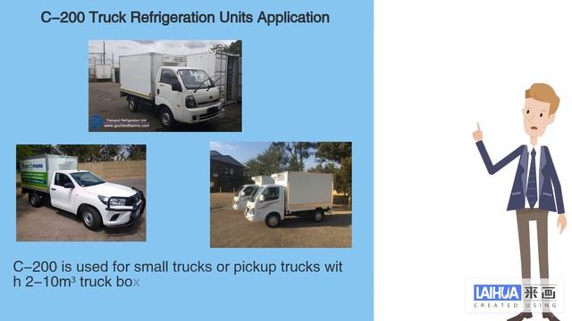 C-200 Truck Chiller Units for 2-10m³ Truck Box | Guchen Thermo смотреть онлайн