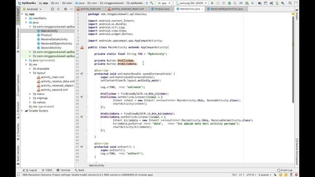 Academy 11 - Mengirim Data Objek dengan Parcelable Melalui Intent смотреть онлайн