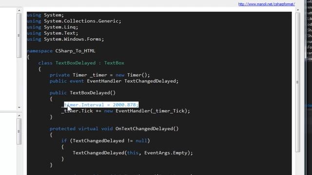 C# To HTML has Dark Style Now! смотреть онлайн