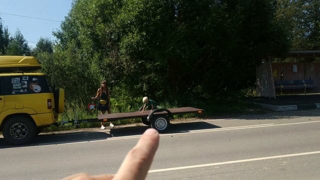 Кемпер из прицепа своими руками - начало. смотреть онлайн