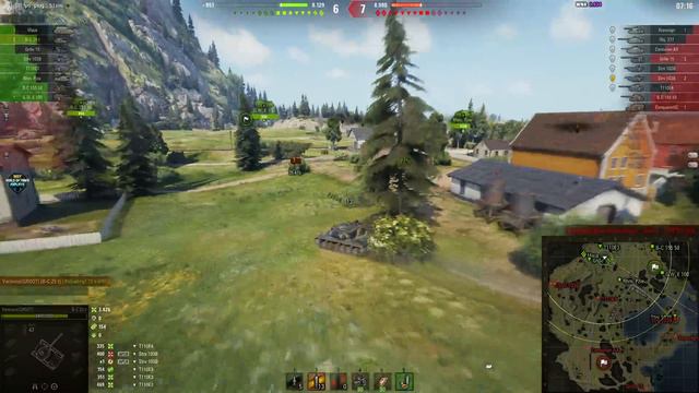 B-C 25 t: Pro player with a thriller on map "Serene Coast" - World of Tanks смотреть онлайн