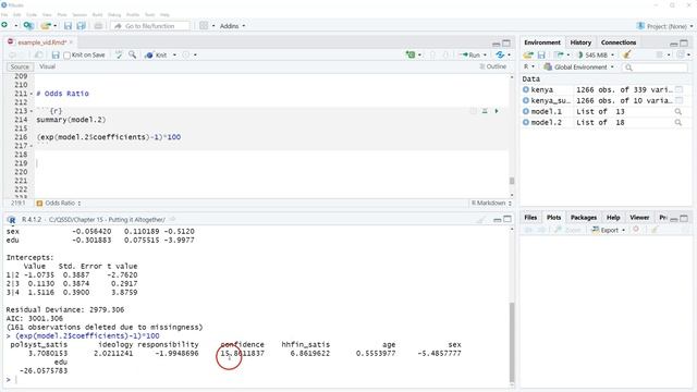 Chapter 15 Video 8 - Ordered Logit Model - Odds Ratio in R смотреть онлайн