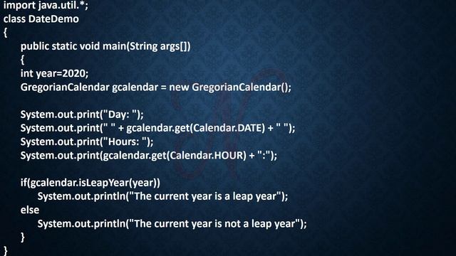 Java Date, Character, String, Integer Class смотреть онлайн