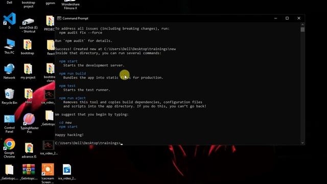 How to install React || create first react app || simple way смотреть онлайн