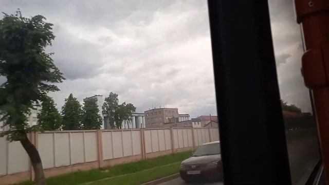 Борисов. Поездка на автобусе МАЗ 105.065 маршрут 5 (ГОС№: АЕ 1800-5) смотреть онлайн