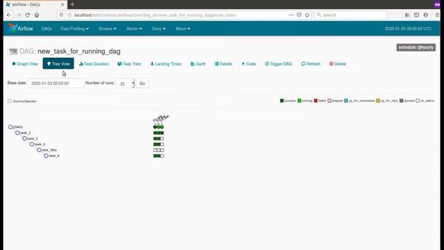 Apache Airflow and a new task added to already triggered DAG смотреть онлайн