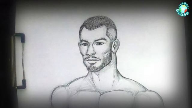 UFC fighter from Uzbekistan Makhmud Muradov. Drawed and animated. Рисуем Махмуда Мурадова. Анимация смотреть онлайн