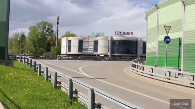 Проход от ЖД/Метро станции до проекта Одинцовские Кварталы смотреть онлайн