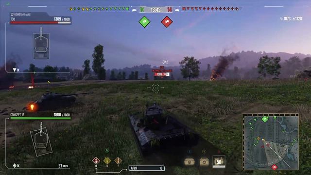 Concept 1b Heavy Mobility King ll World of Tanks Console Modern Armour Wot Console смотреть онлайн