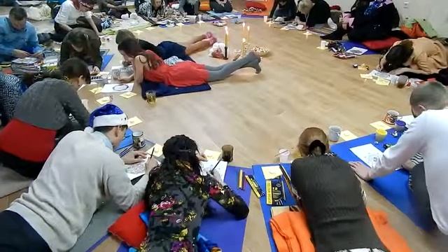 Клуб "22 кода судьбы" (Донецк). Рисование мандал процветания смотреть онлайн