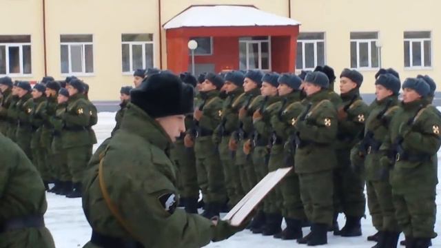 Присяга ОДОН 5 полк . смотреть онлайн