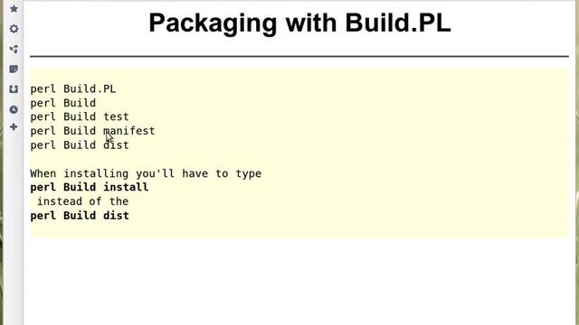Packaging Perl Module with Build.PL смотреть онлайн