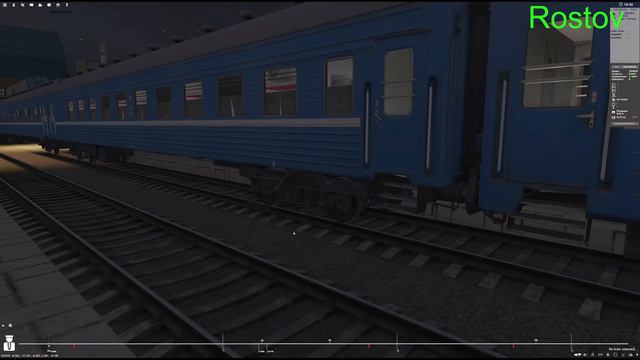 Поезд 044М Москва-Адлер реальный график реальное расстояние part 5 смотреть онлайн