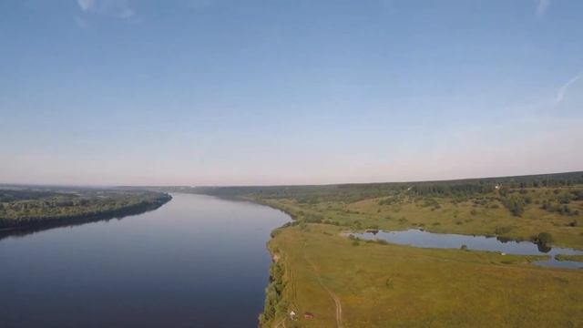 полет над рекой. Ока - Воютино смотреть онлайн