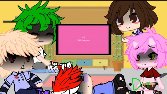 Реакция МГА на прошлое Деку и Каччана |||Бакудеку||| смотреть онлайн