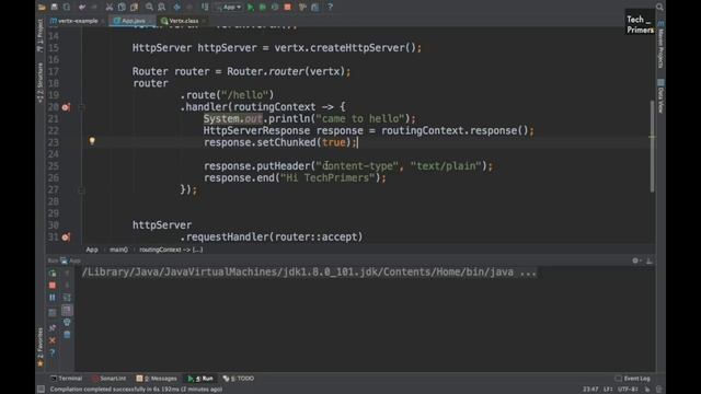 RESTful WebServices using Vertx Web in Java | Vertx for beginners смотреть онлайн