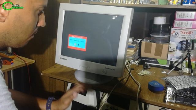 Popravka CRT monitora SAMSUNG SYNC MASTER 753S смотреть онлайн