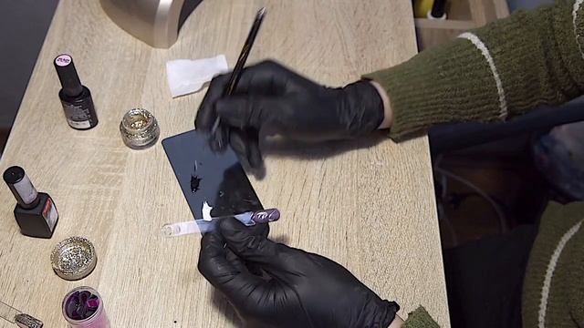 Вензеля, объемная техника (Мастер-класс по маникюру, часть 9) смотреть онлайн