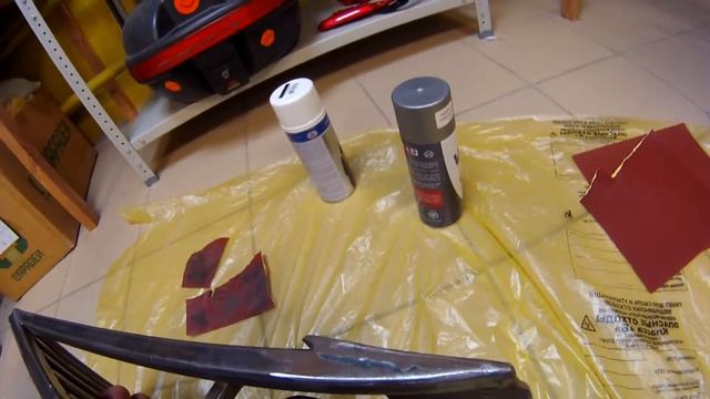 Установка багажника на мотоцикл Bajaj Vikrant V15 смотреть онлайн