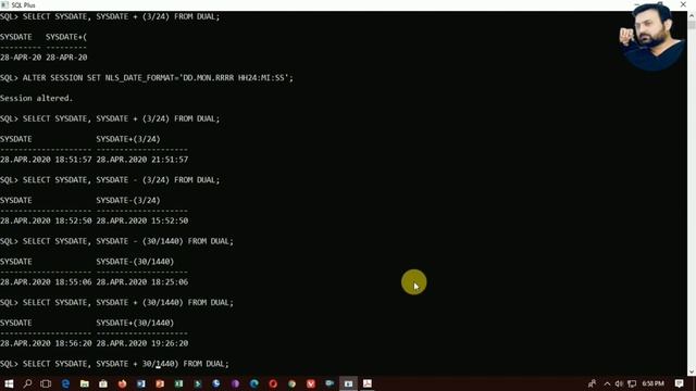 Using Arithmetic Operators with Dates | DateTime functions in SQL | Date Functions | Oracle Tutoria смотреть онлайн