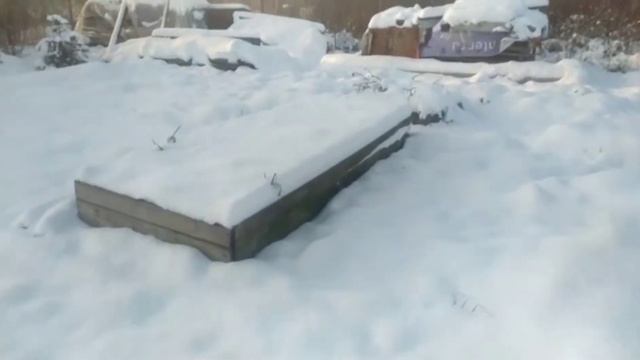 Январские хлопоты на даче