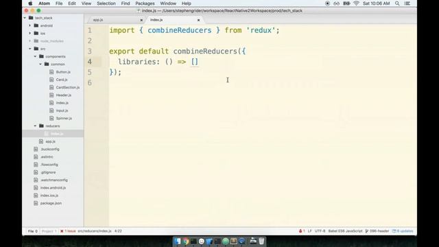 81 - Reducer and State Design in React Native смотреть онлайн