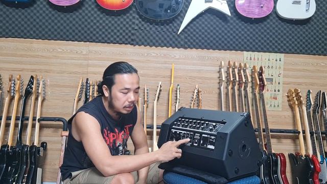 Amply Acoustic | CoolMusic BP60D 120W - đàn Hát Vô Tư, Chất Lượng,  PIN đến 7h | Amigos Guitars Sho