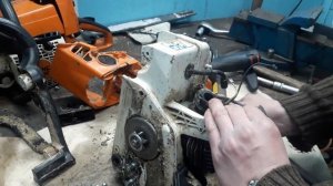 MS 250 не заводится.