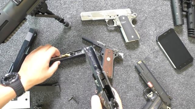 Видео ответ на вопрос от Burger's Airsoft про slide guide на 1911 смотреть онлайн