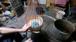 корзина круглая пасхальная часть 2.