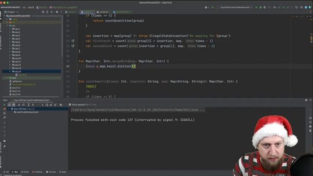 Advent of Code 2021 - Day #14 (Kotlin) - Polymerization смотреть онлайн