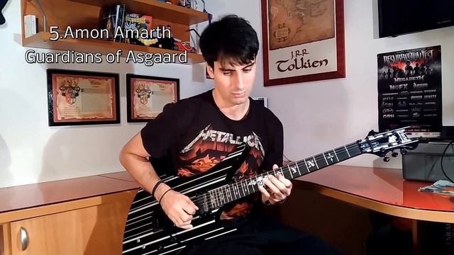 Top 10 EASIEST Guitar Solos (Metal) смотреть онлайн