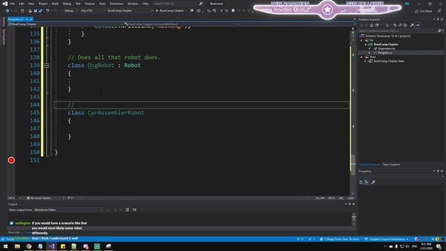 C# boot camp. Chapter 2: OOP. Lesson 2: Inheritance смотреть онлайн