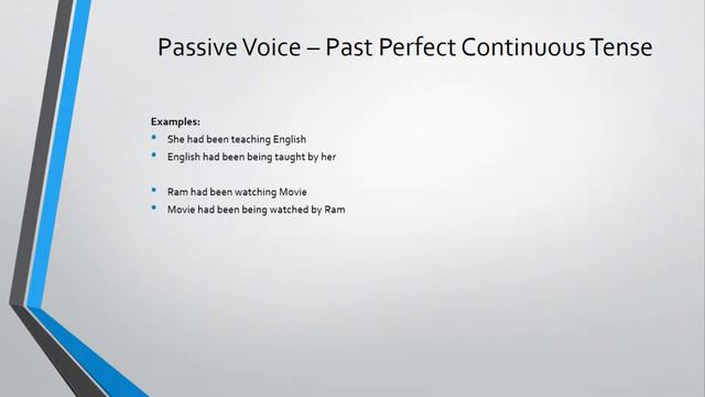 08 Past Perfect Continuous Passive Voice - Learn English Via Tamil смотреть онлайн