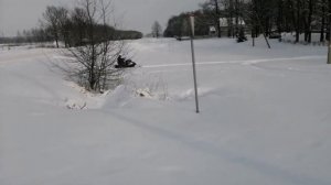 СНЕГОХОД ЛАЙКА 2М. ОТДЫХ В ДЕРЕВНЕ ЗИМА БЕЛАРУСЬ 2021