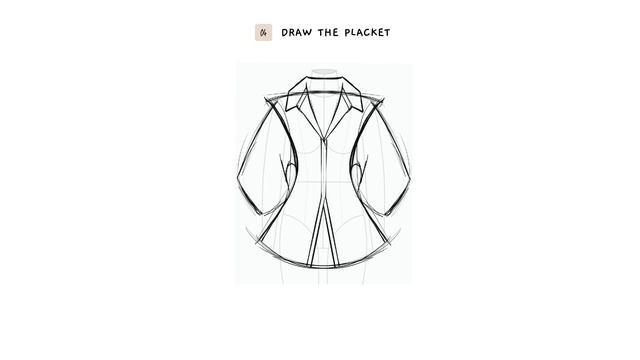 How to Draw a Fashion Flat | Collared Shirt Design with Placket смотреть онлайн