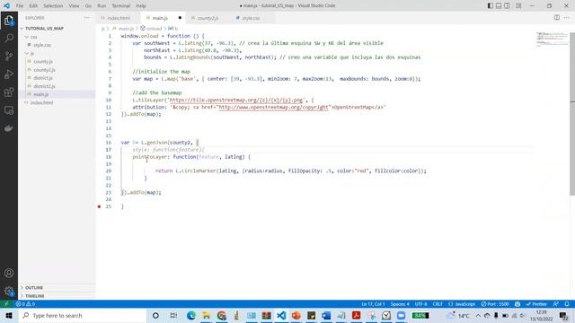 Web mapping: How to create a choropleth and proportional symbol map || Tutorial 1 || Leaflet смотреть онлайн