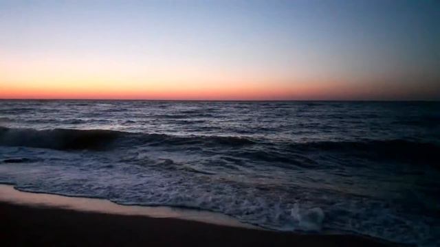 Утреннее море . Бердянск2020. Рассвет на берегу моря. смотреть онлайн