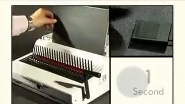 Офисный переплётчик Renz Combi E смотреть онлайн