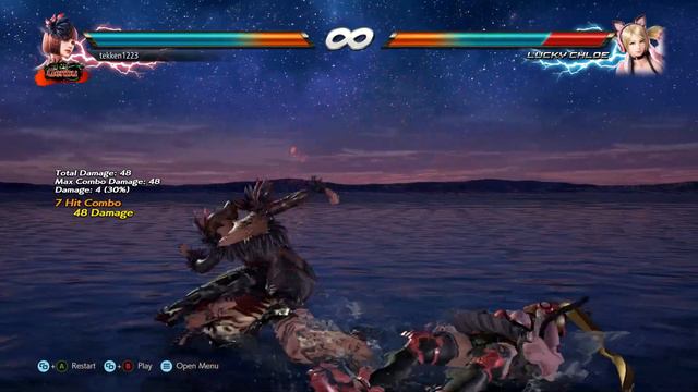 Tekken 7 Anna Combo (f, F+2)