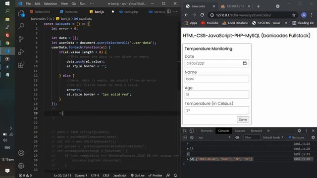 HTML-CSS-JavaScript-PHP-MySQL (banicodes Fullstack) смотреть онлайн
