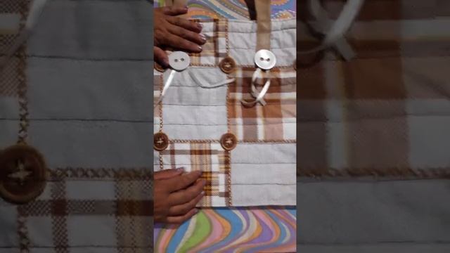 И снова любимые лоскуты Магнатекс.Пляжная сумка смотреть онлайн