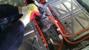 Ниссан лиф установка доп батареи