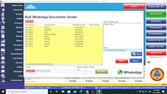 Billing Machine Diwali Special Offer- Billing software -Raintech Software Ltd смотреть онлайн