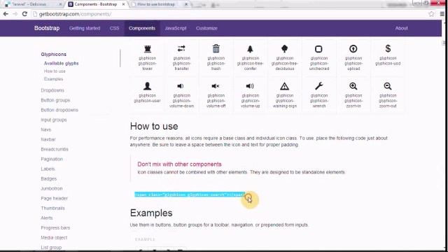 How to use some components in bootstrap смотреть онлайн