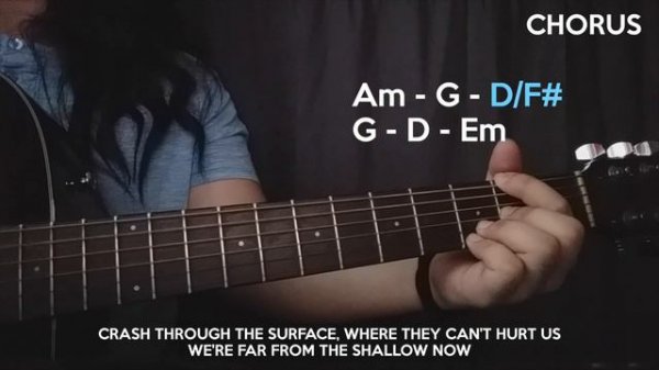 Shallow - Lady Gaga & Bradley Cooper (Guitar Chords and Tabs Tutorial) with English Subtitles