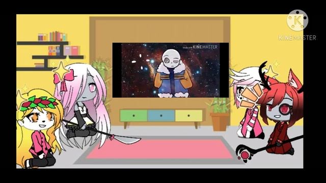 hazbin hotel reacciona a sans aus смотреть онлайн