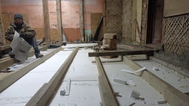 Тёплые деревянные полы в доме смотреть онлайн
