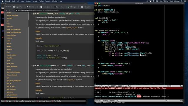 [Rust Programming] Advent of Code 2016 Day 1 - No Time for a Taxicab смотреть онлайн