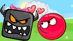 Как сделать детей счастливыми с красным мячиком. Смотрите это видео